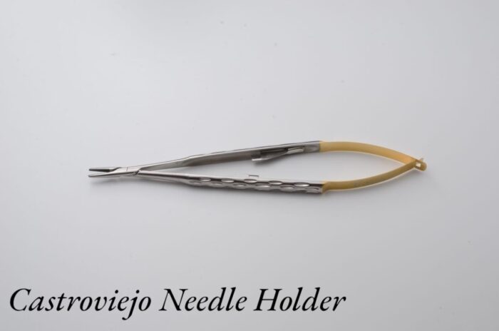 Premia Castroviejo needle holder - Straight - Image 1